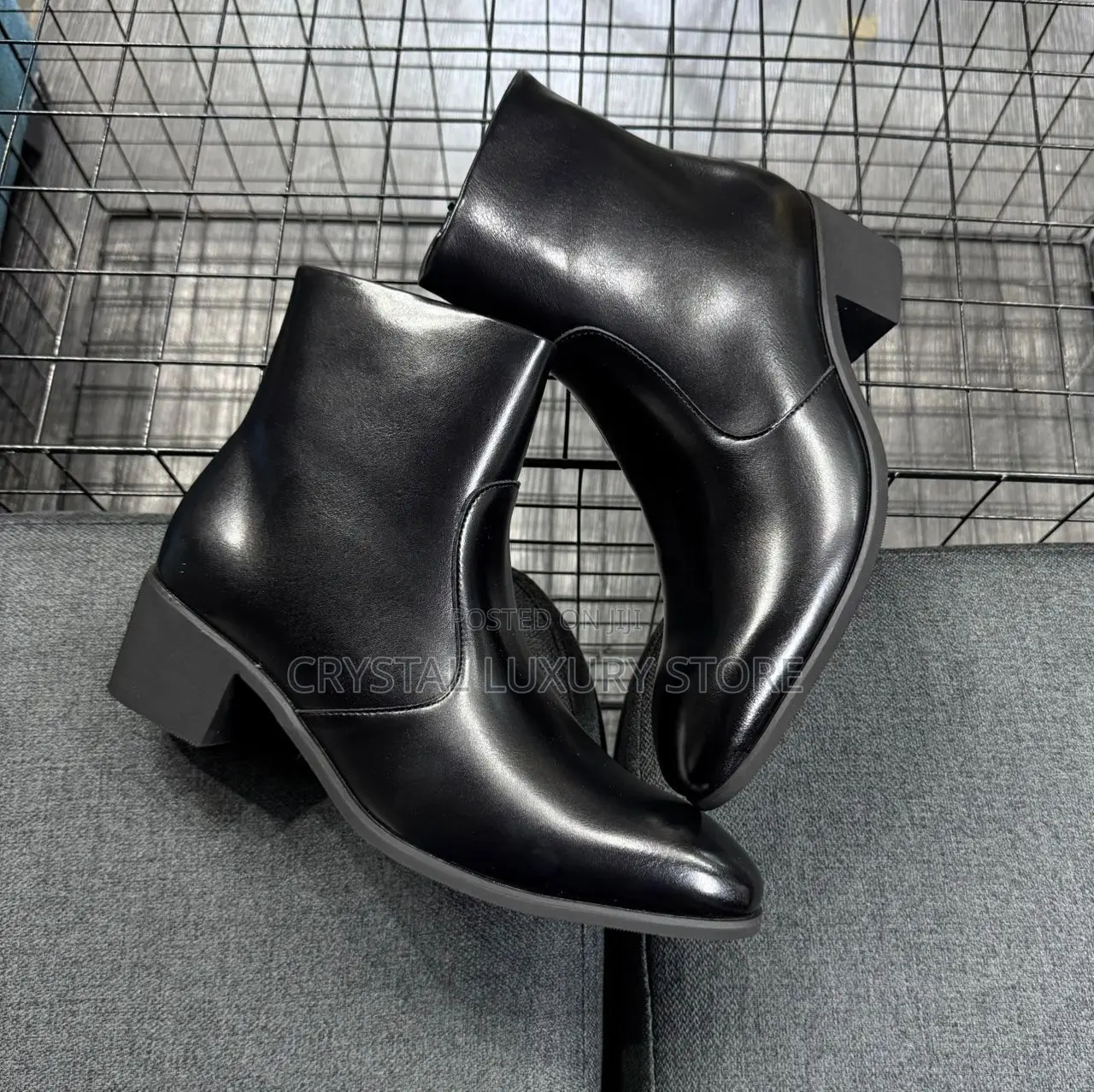 FDCP Quality Luxury Men Genuine Leather Boots
