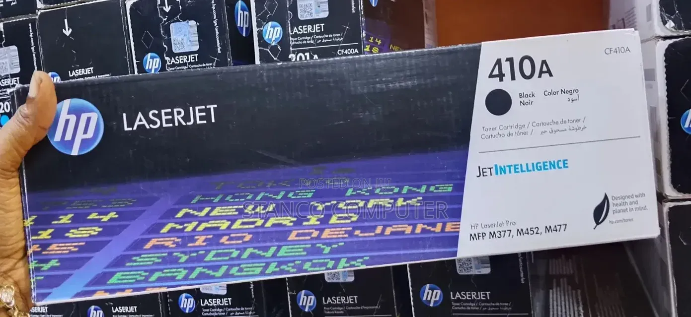 HP Original TONER Cartridge (410a) BLACK
