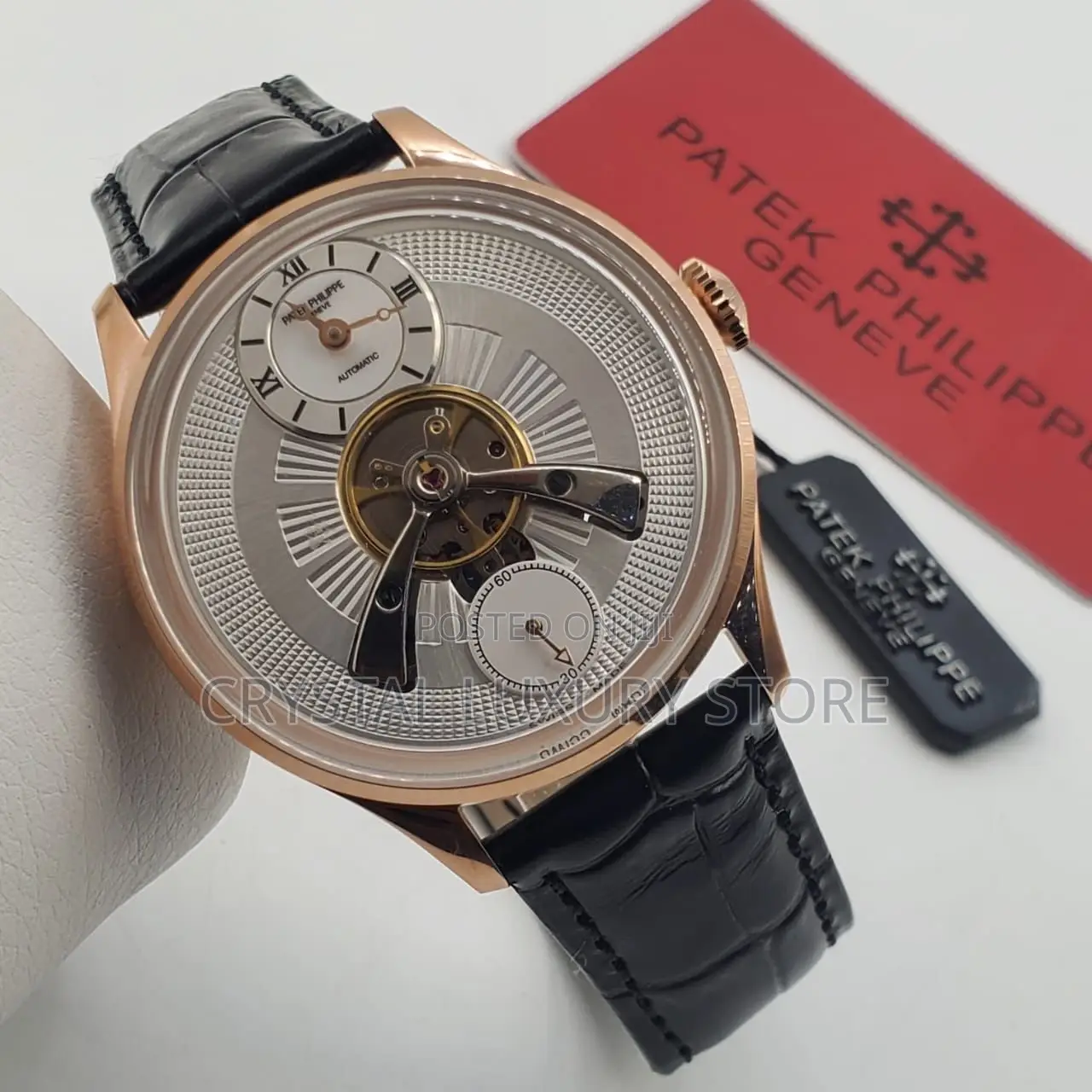 Patek Philippe Quality Luxury Men Automatic Engine Wristwatch