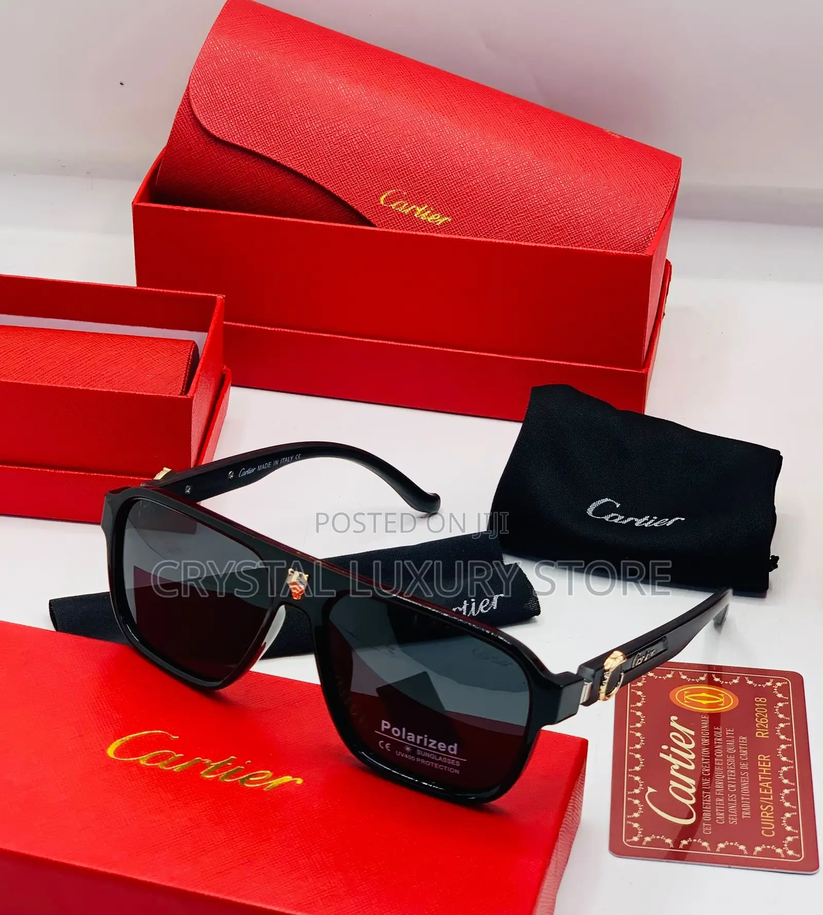 Cartier Quality Luxury Men Sunglasses