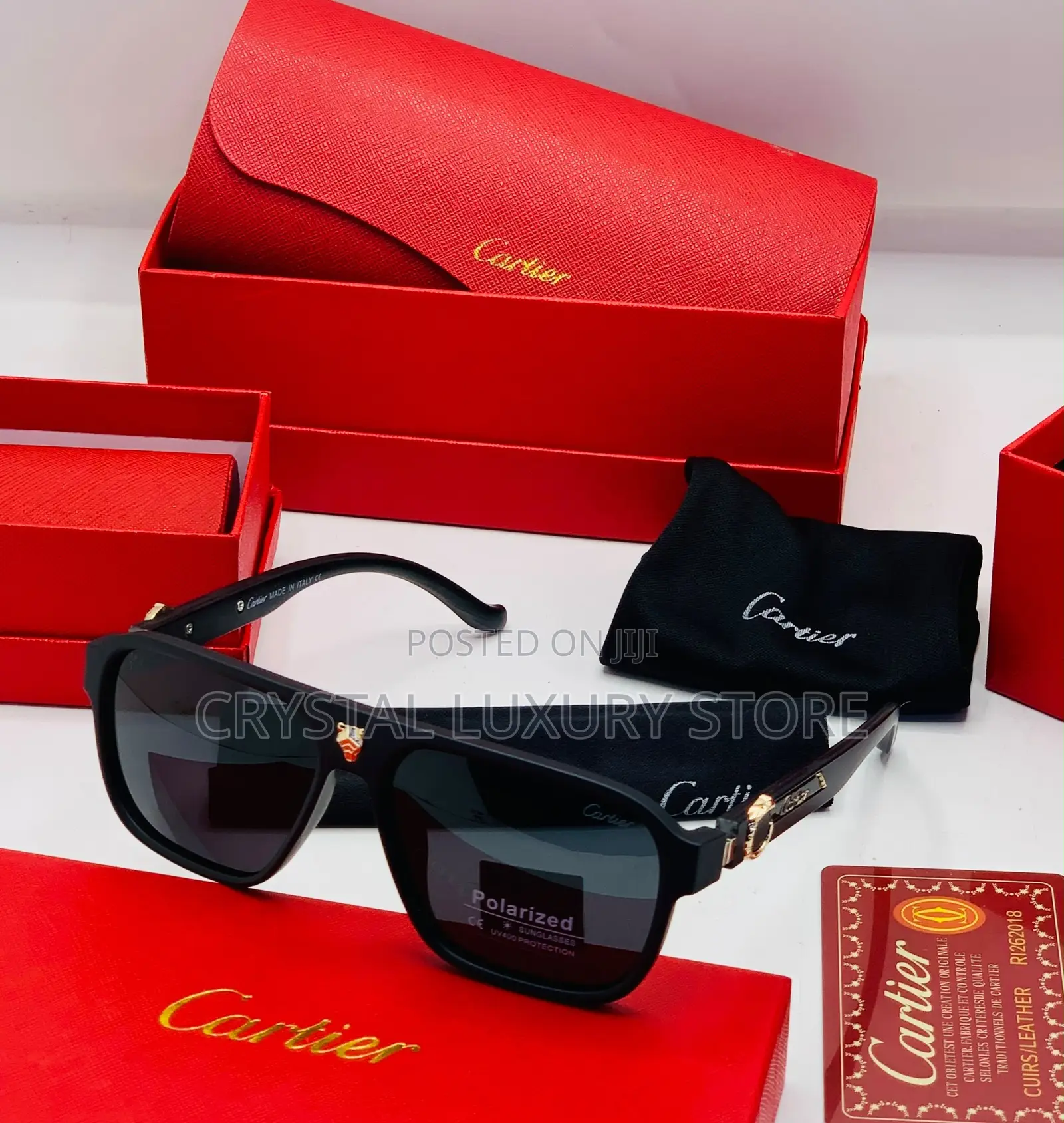 Cartier Quality Luxury Men Sunglasses