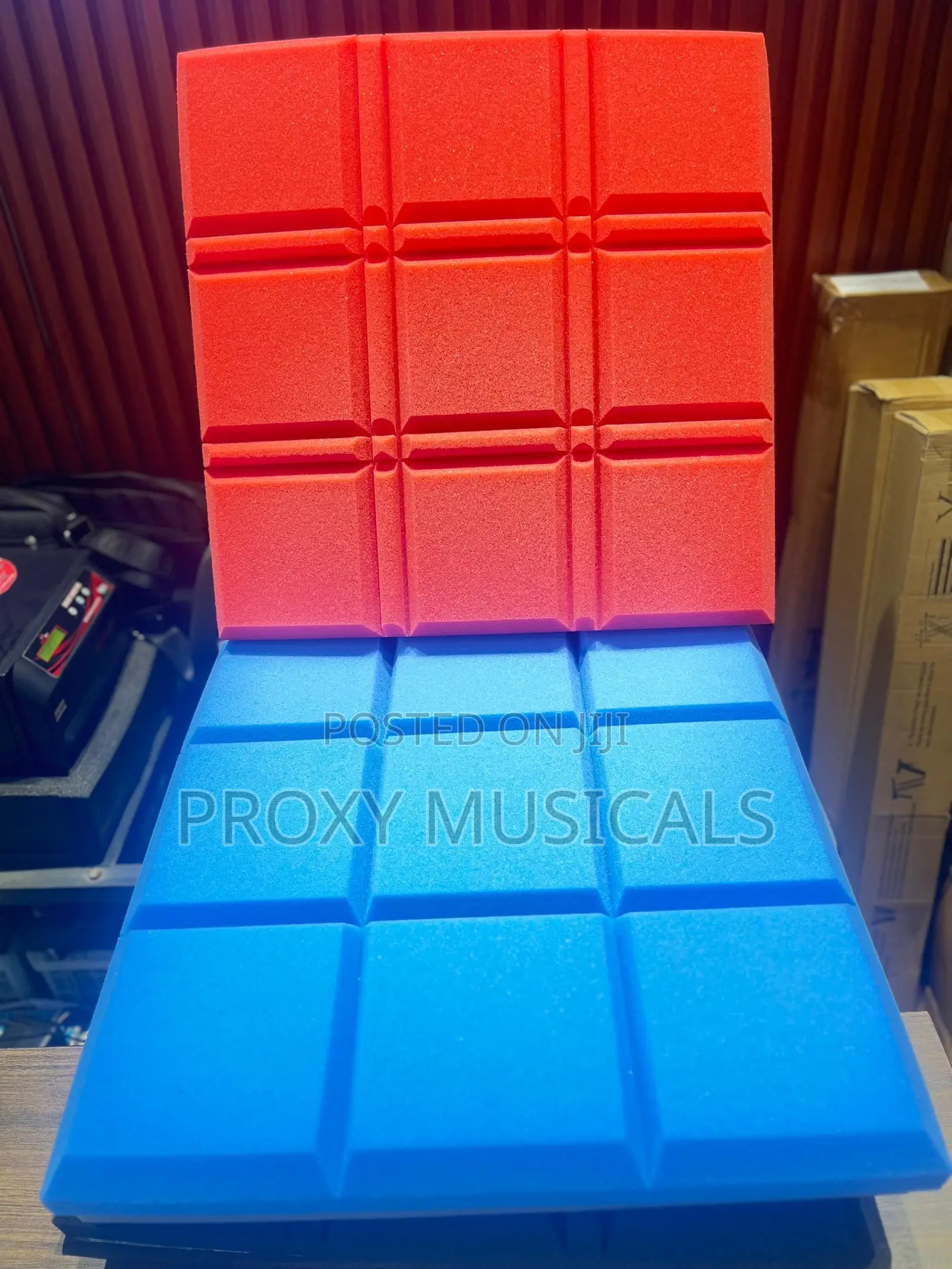 High-Density Acoustic Foam Soundproof Panels