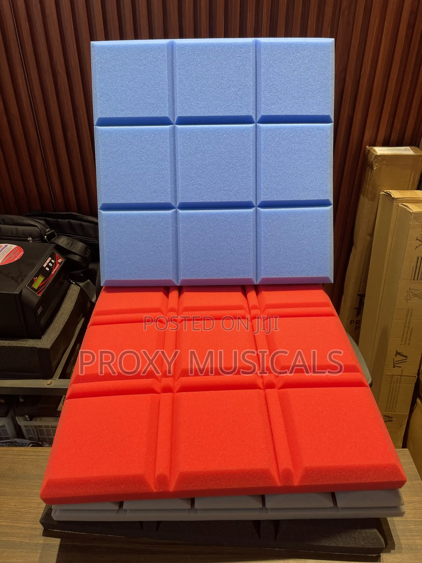 High-Density Acoustic Foam Soundproof Panels