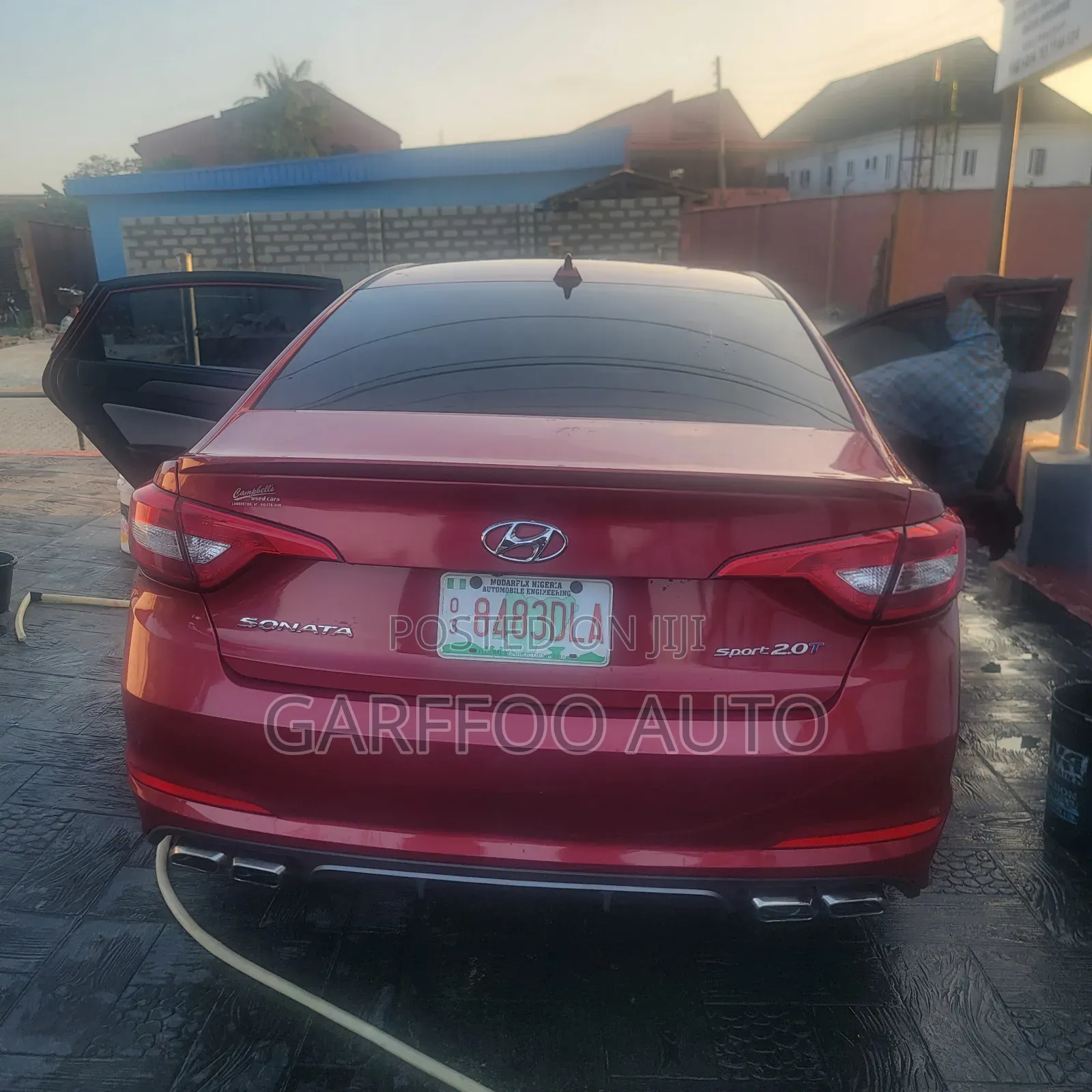 Hyundai Sonata 2017 Brown