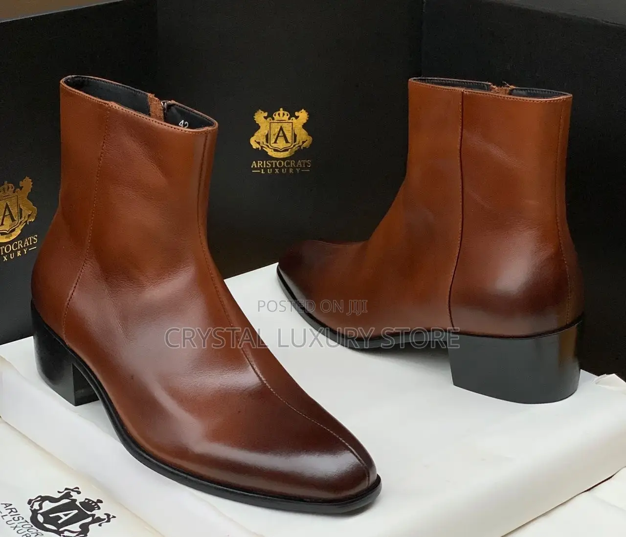 Aristocrat Quality Luxury Men Genuine Leather Boots