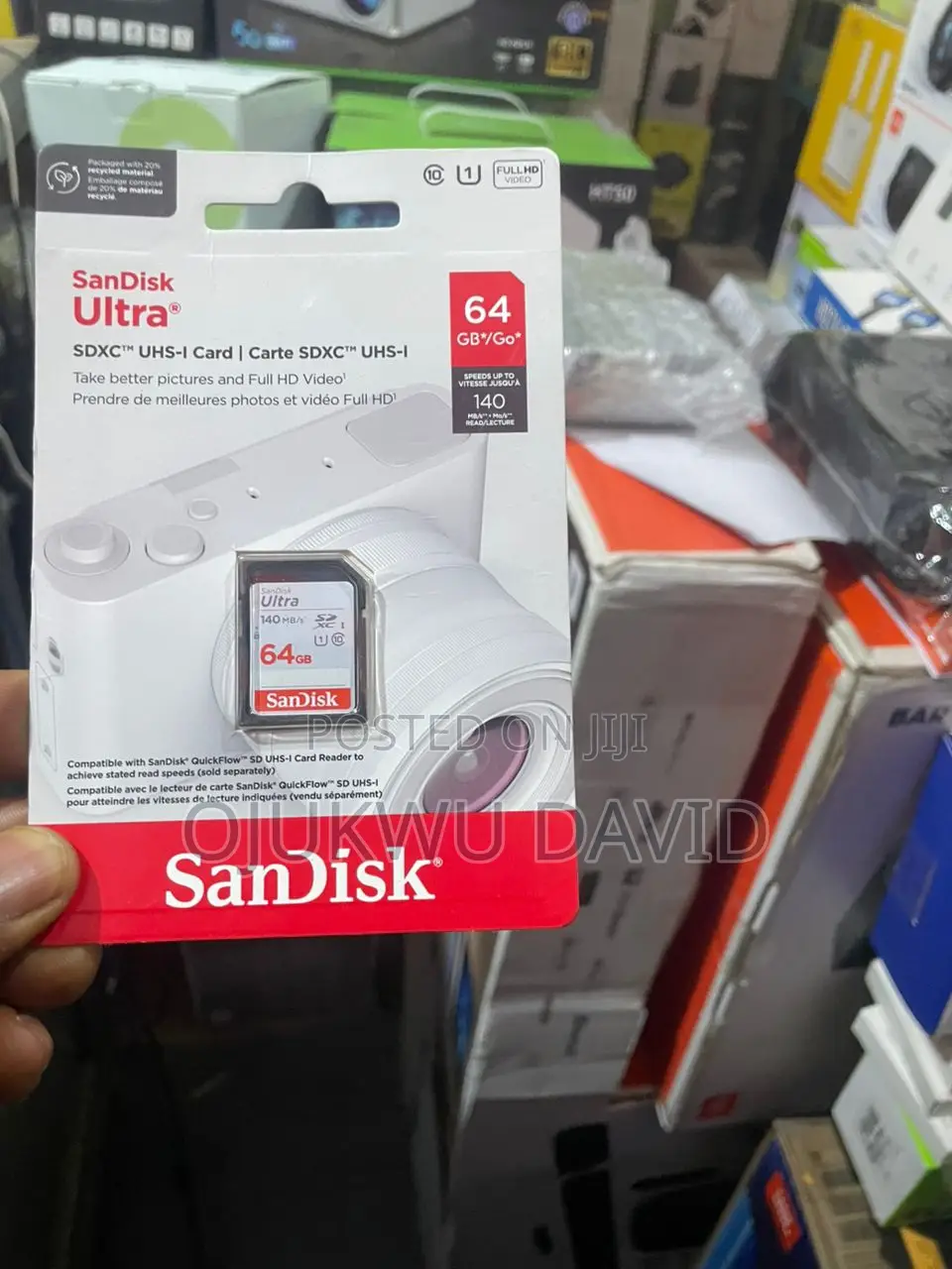 Sandisk Ultra Memory Card 64gb