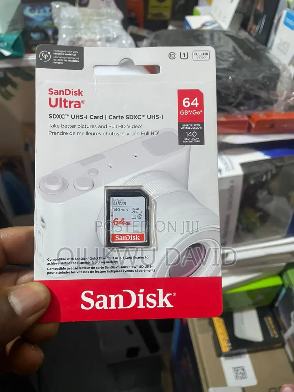 Sandisk Ultra Memory Card 64gb
