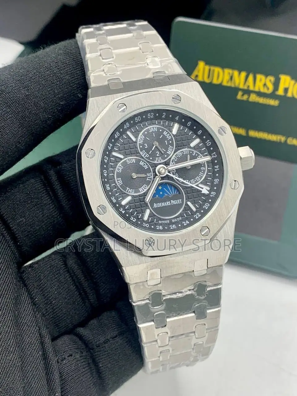 Audemars Piguet Quality Luxury Men Automatic Engine Wristwatch