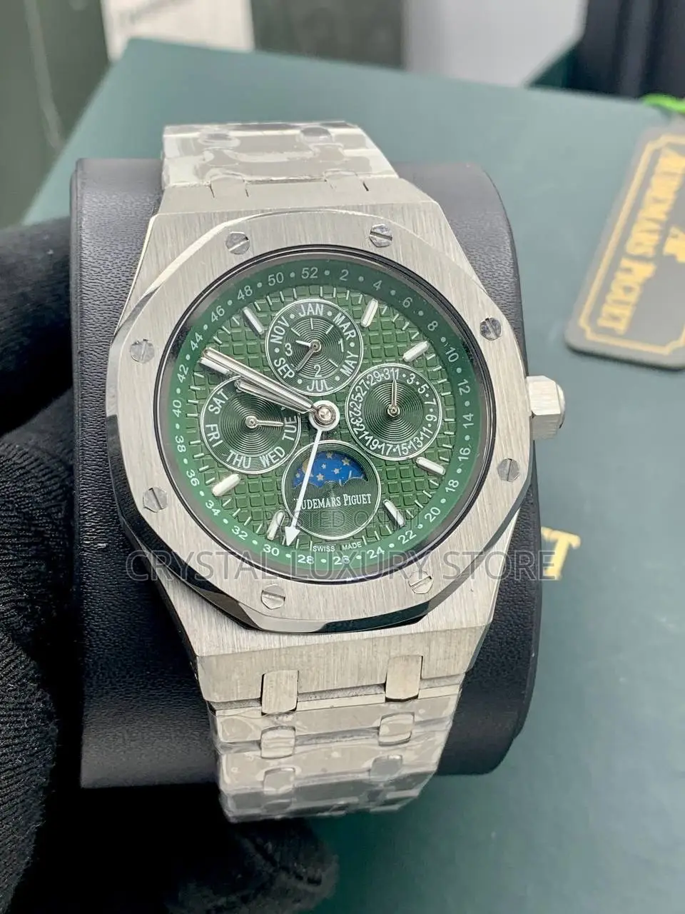 Audemars Piguet Quality Luxury Men Automatic Engine Wristwatch