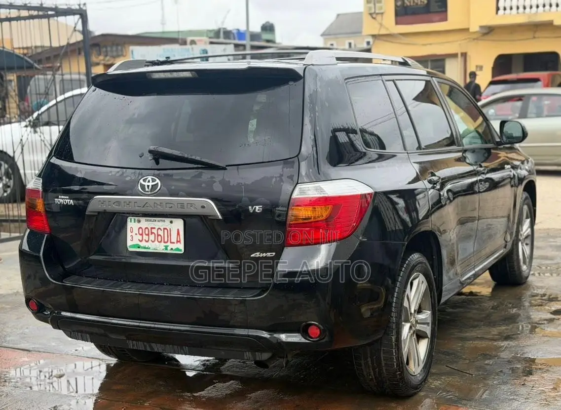 Toyota Highlander Sport 2008 Black