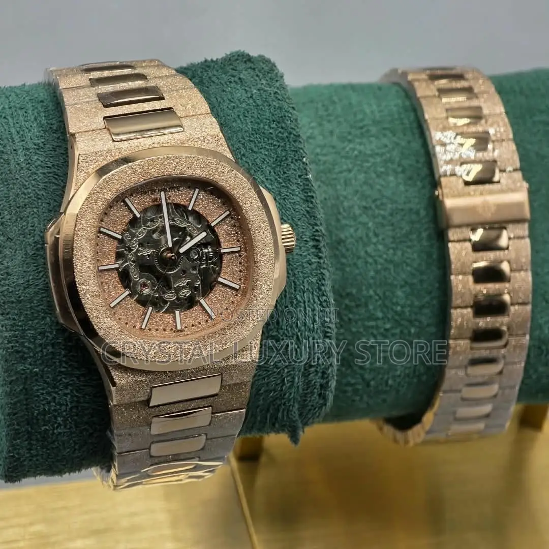Patek Philippe Quality Luxury Men Automatic Engine Wristwatch