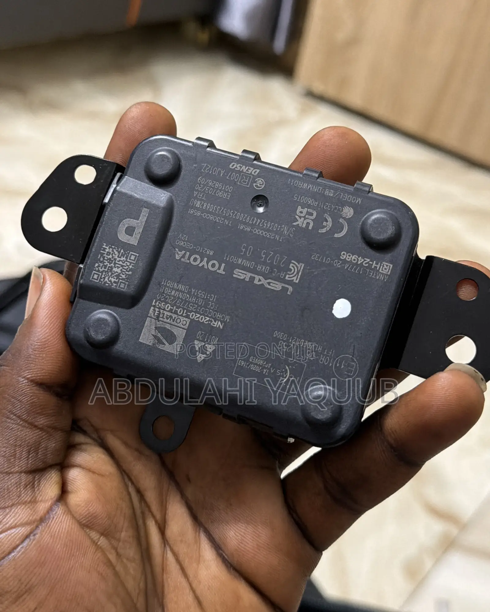 2024 - 2026 Grand Highlander, Tacoma, Lexus RX350 Front Radar Sensor
