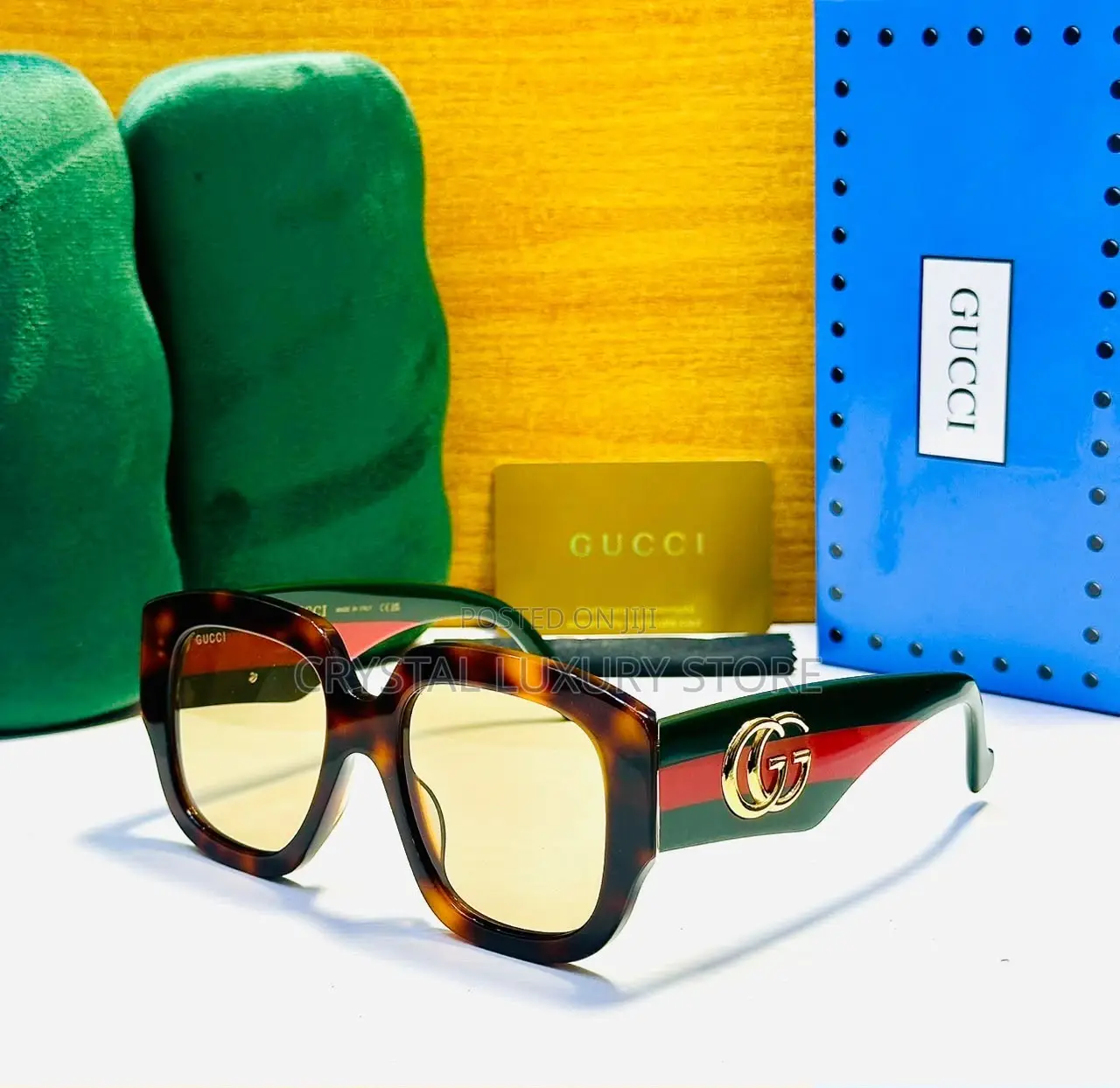 Gucci Quality Luxury Men Sunglasses