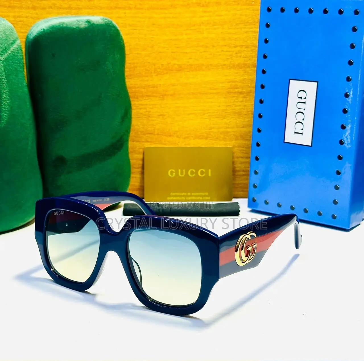 Gucci Quality Luxury Men Sunglasses