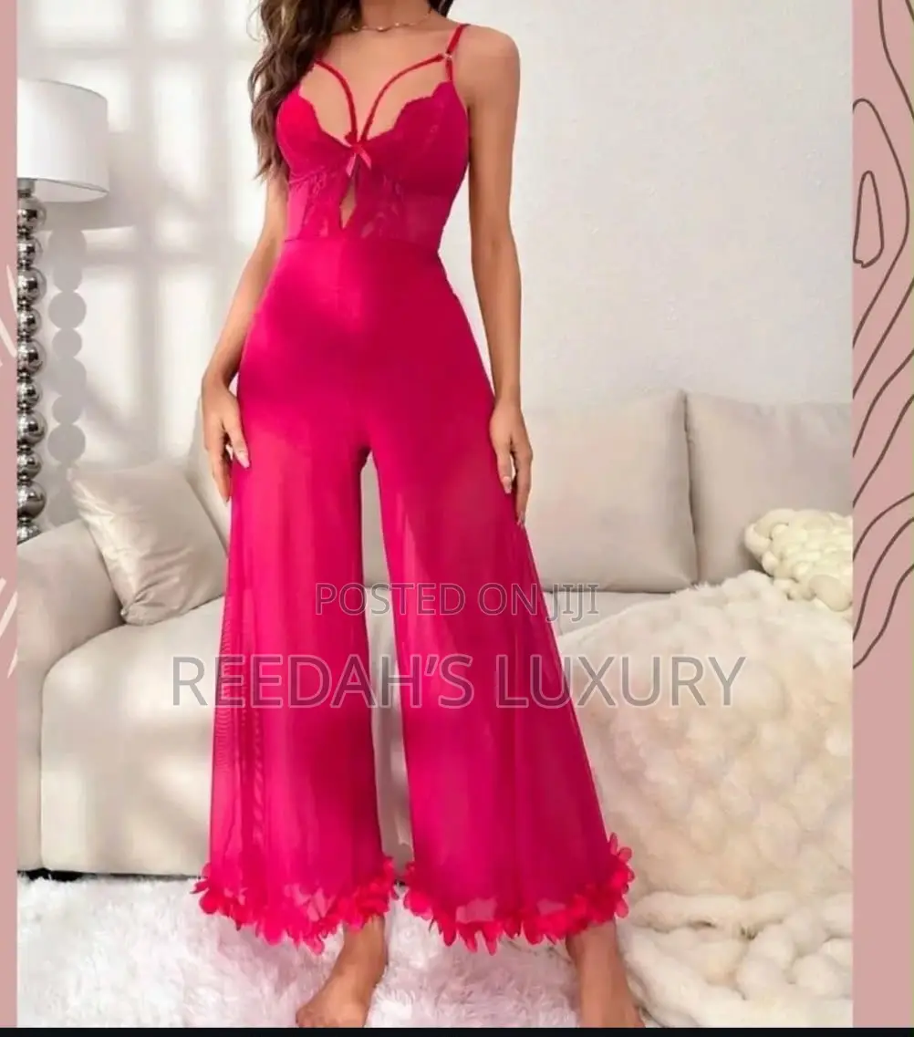 Trim Strappy Jumpsuit
