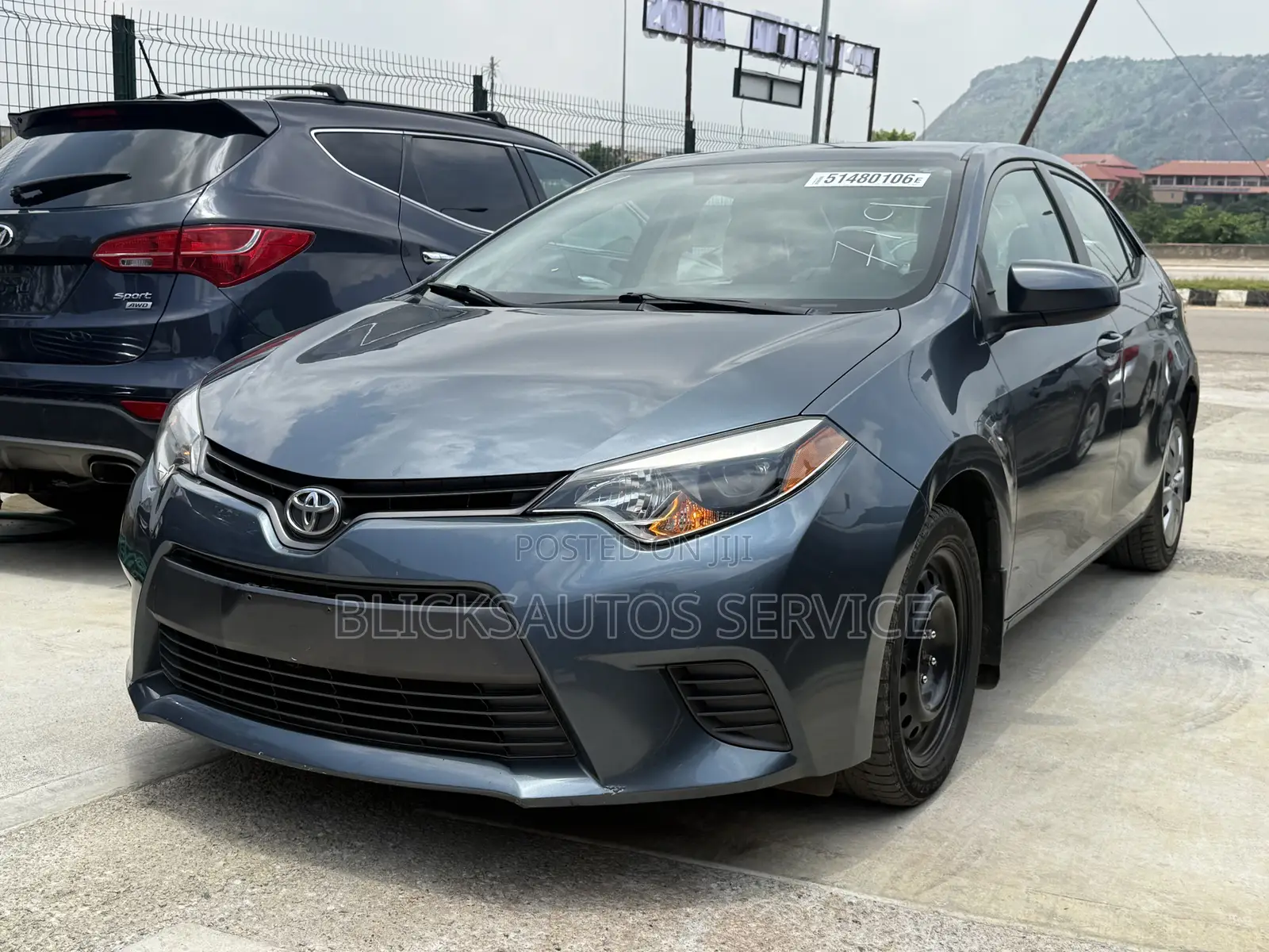 Toyota Corolla LE Eco Plus 4dr Sedan (1.8L 4cyl CVT) 2015 Gray