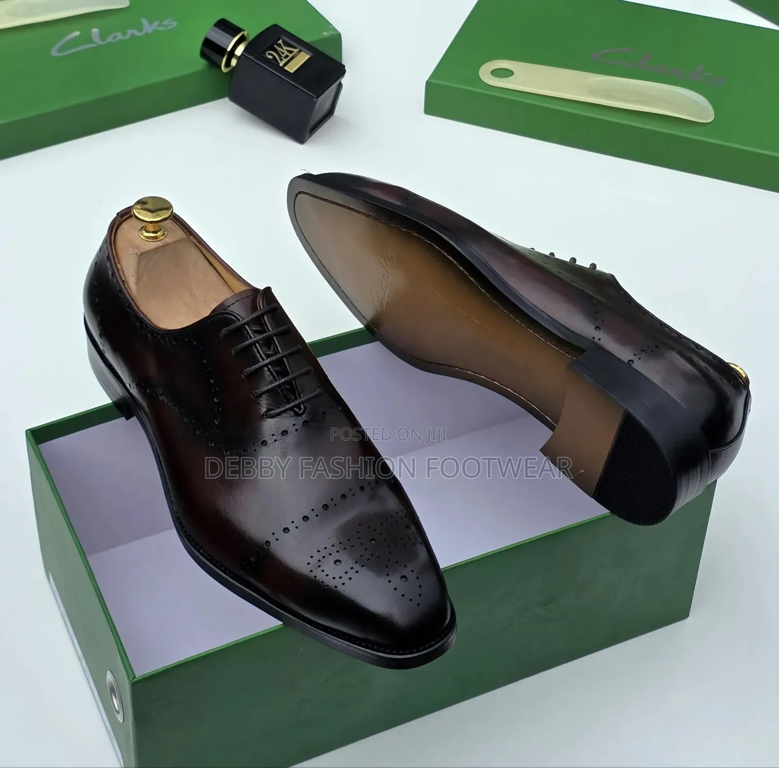 Clarks Lace-Up Italian Premium Footwear