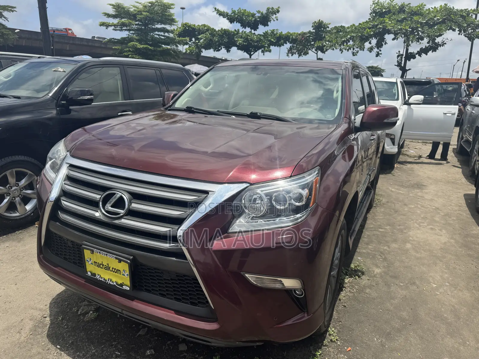 Lexus GX 460 Luxury 2018 Burgundy