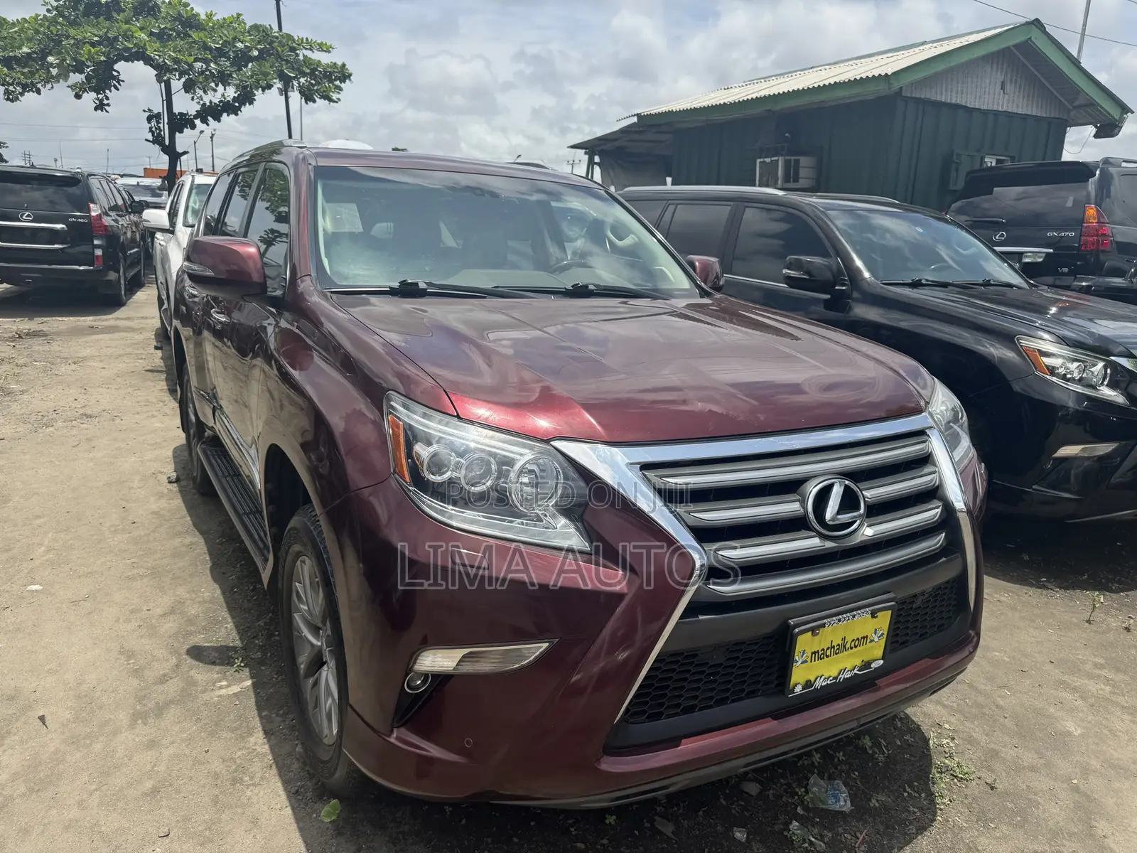 Lexus GX 460 Luxury 2018 Burgundy