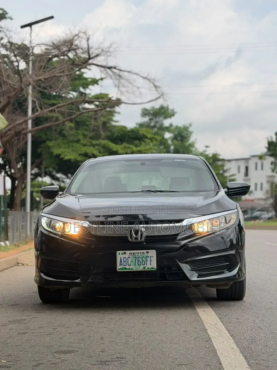 Honda Civic LX 4dr Sedan (2.0L 4cyl) 2017 Black