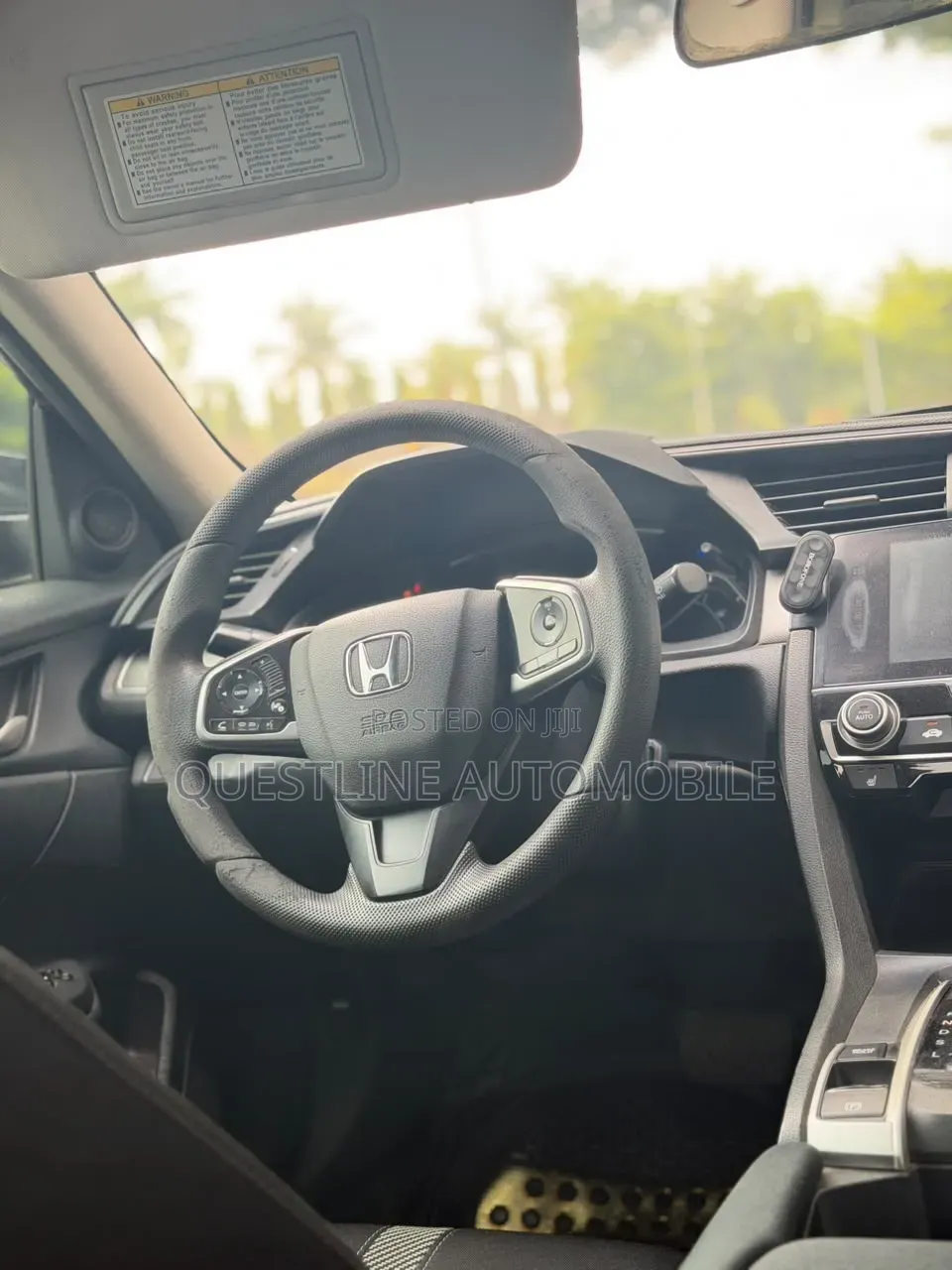 Honda Civic LX 4dr Sedan (2.0L 4cyl) 2017 Black