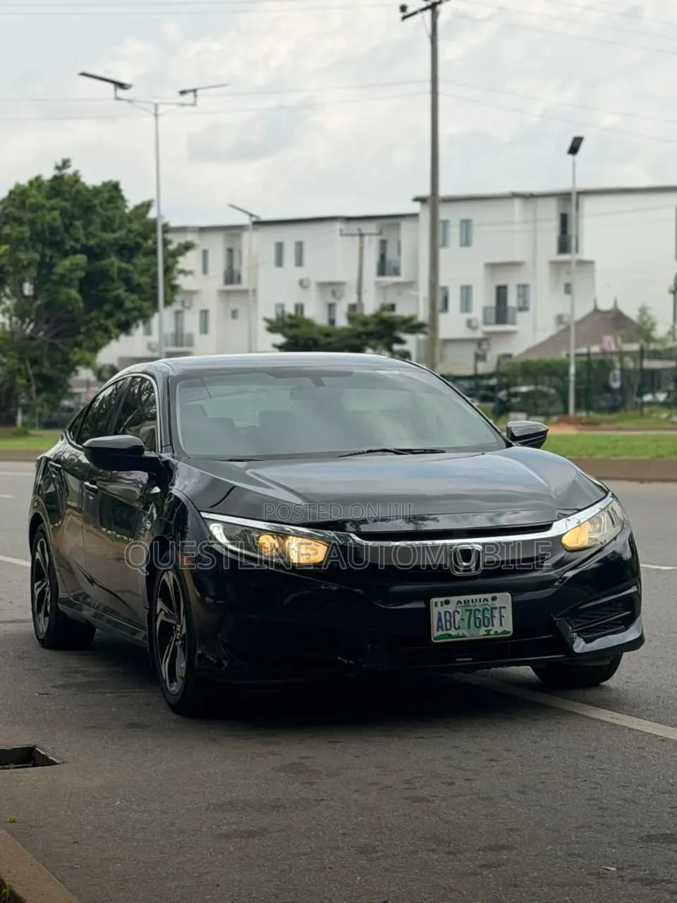 Honda Civic LX 4dr Sedan (2.0L 4cyl) 2017 Black