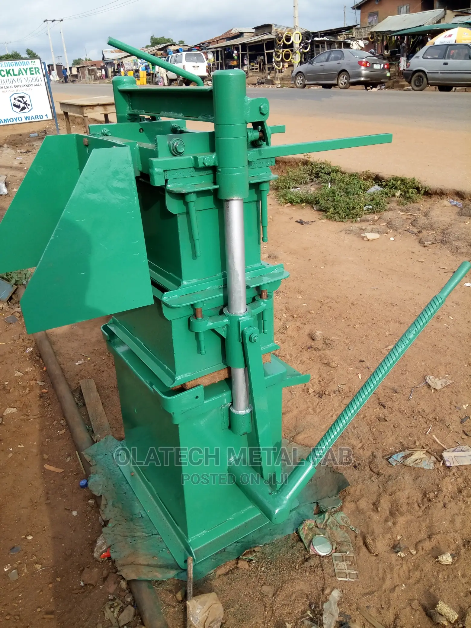 Electric Concrete Block Molding/Making Machine
