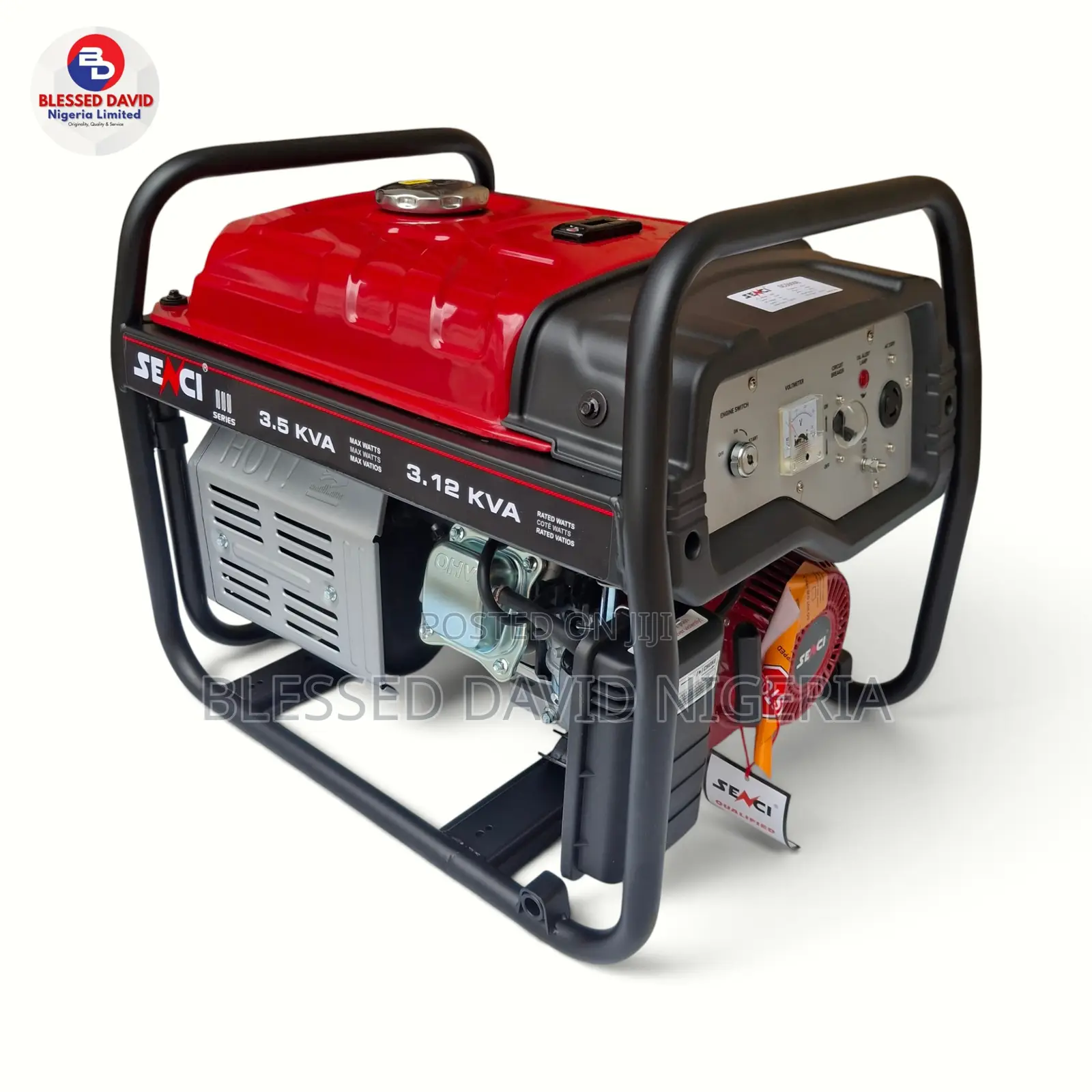 Senci SC5000 3.12kva / 3.5kva Manual Generator, 100% Pure Copper
