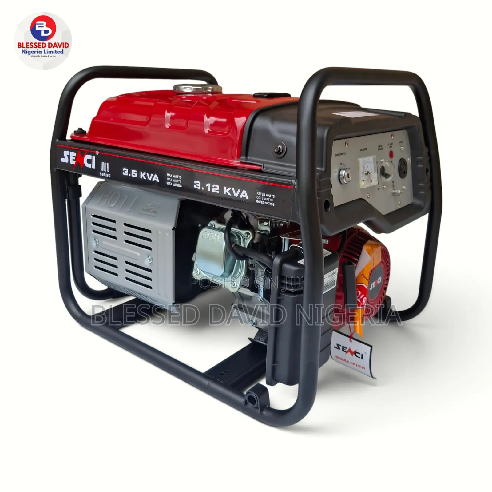 Senci SC5000 3.12kva / 3.5kva Manual Generator, 100% Pure Copper