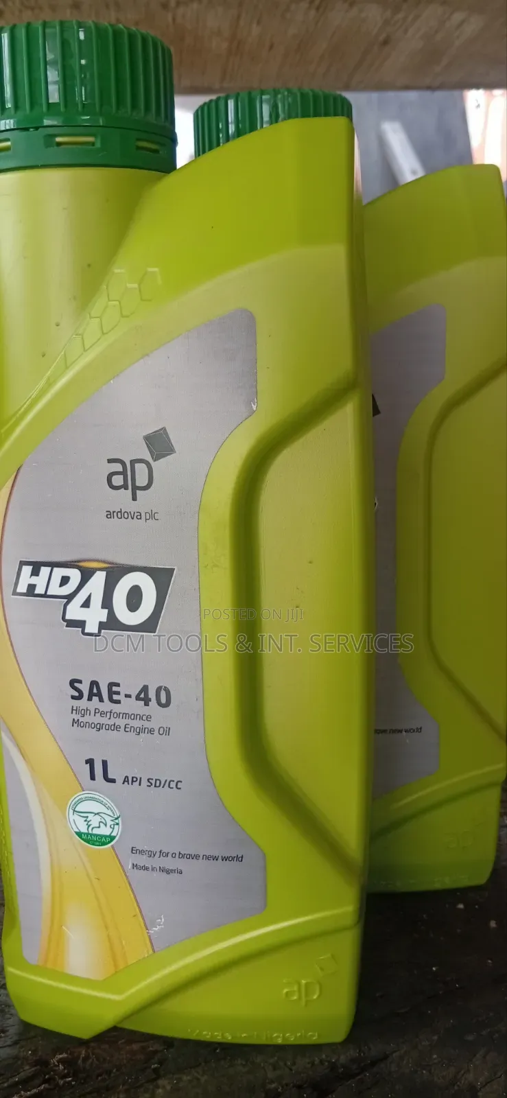 1Litre AP HD-40 SAE 40 High Performance Engine Oil