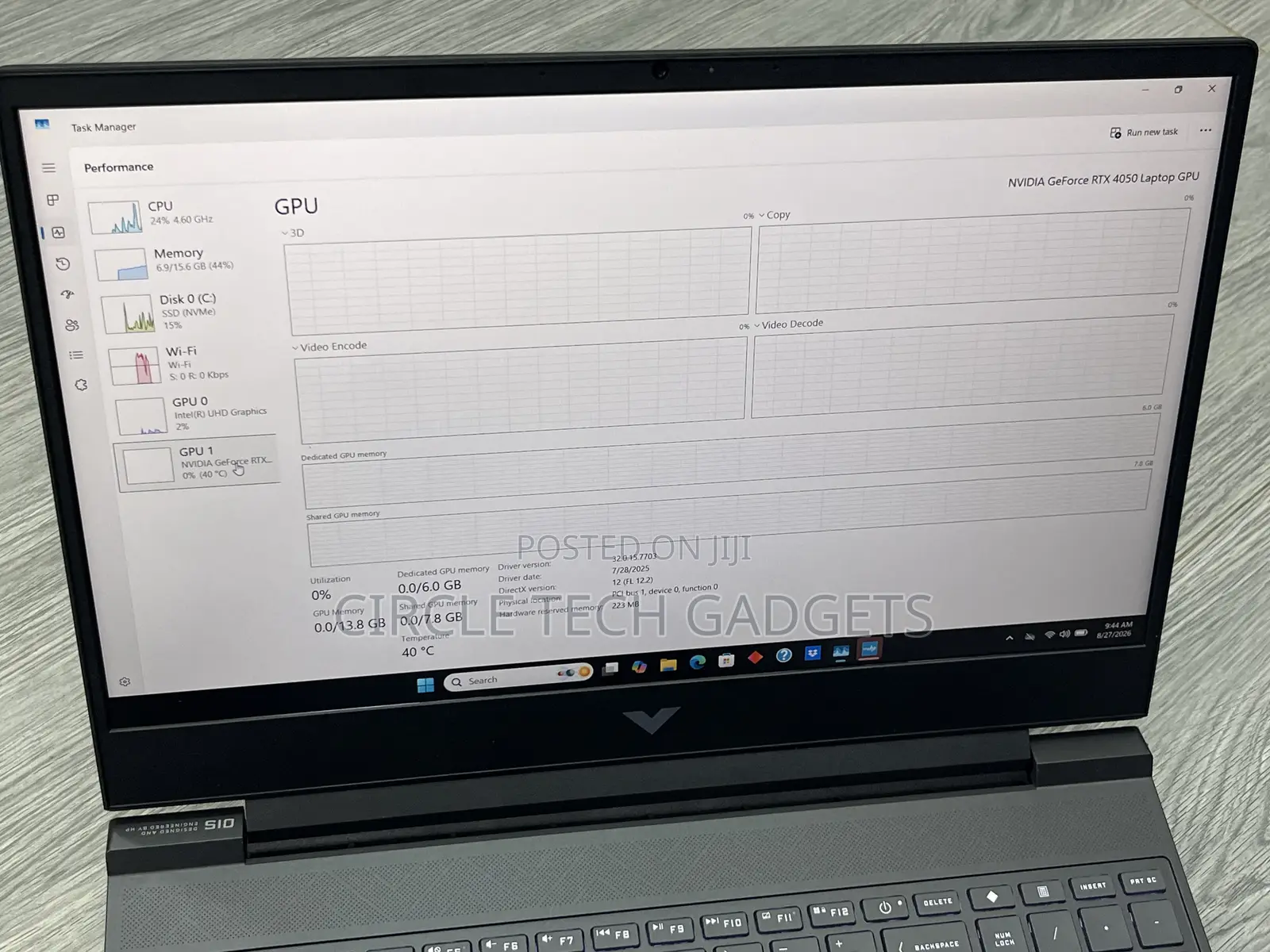 Laptop HP Victus 15 16GB Intel Core i5 SSD 512GB