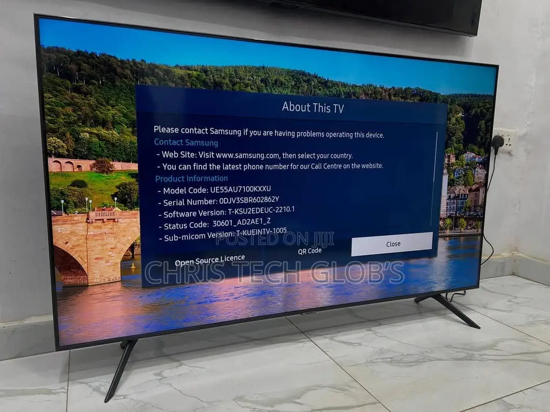 55inches Samsung Smart TV AU Model Crystal Processor 4k