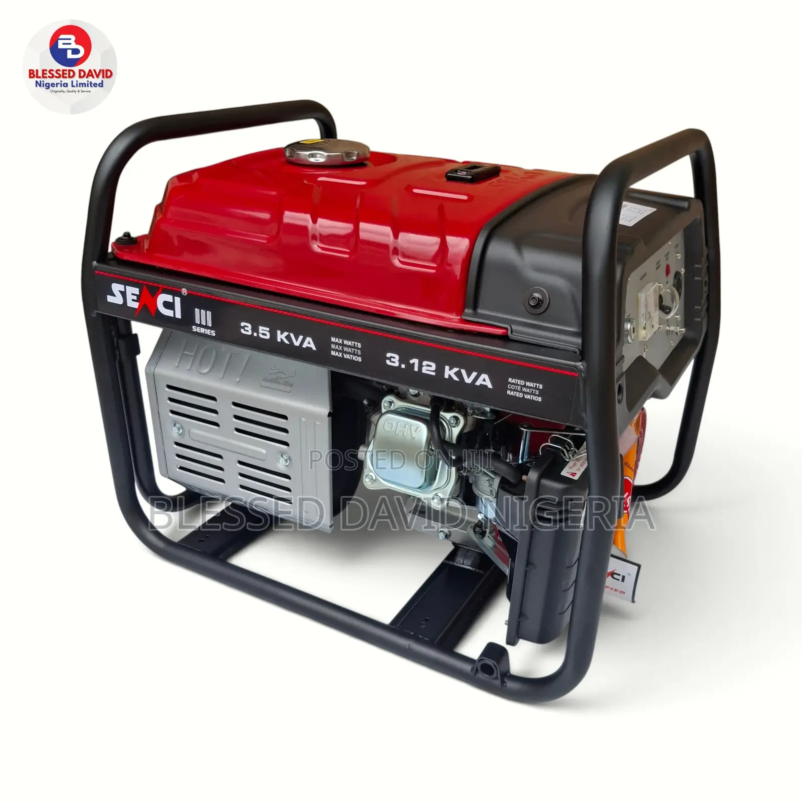 Senci SC5000 3.12kva / 3.5kva Manual Generator, 100% Pure Copper