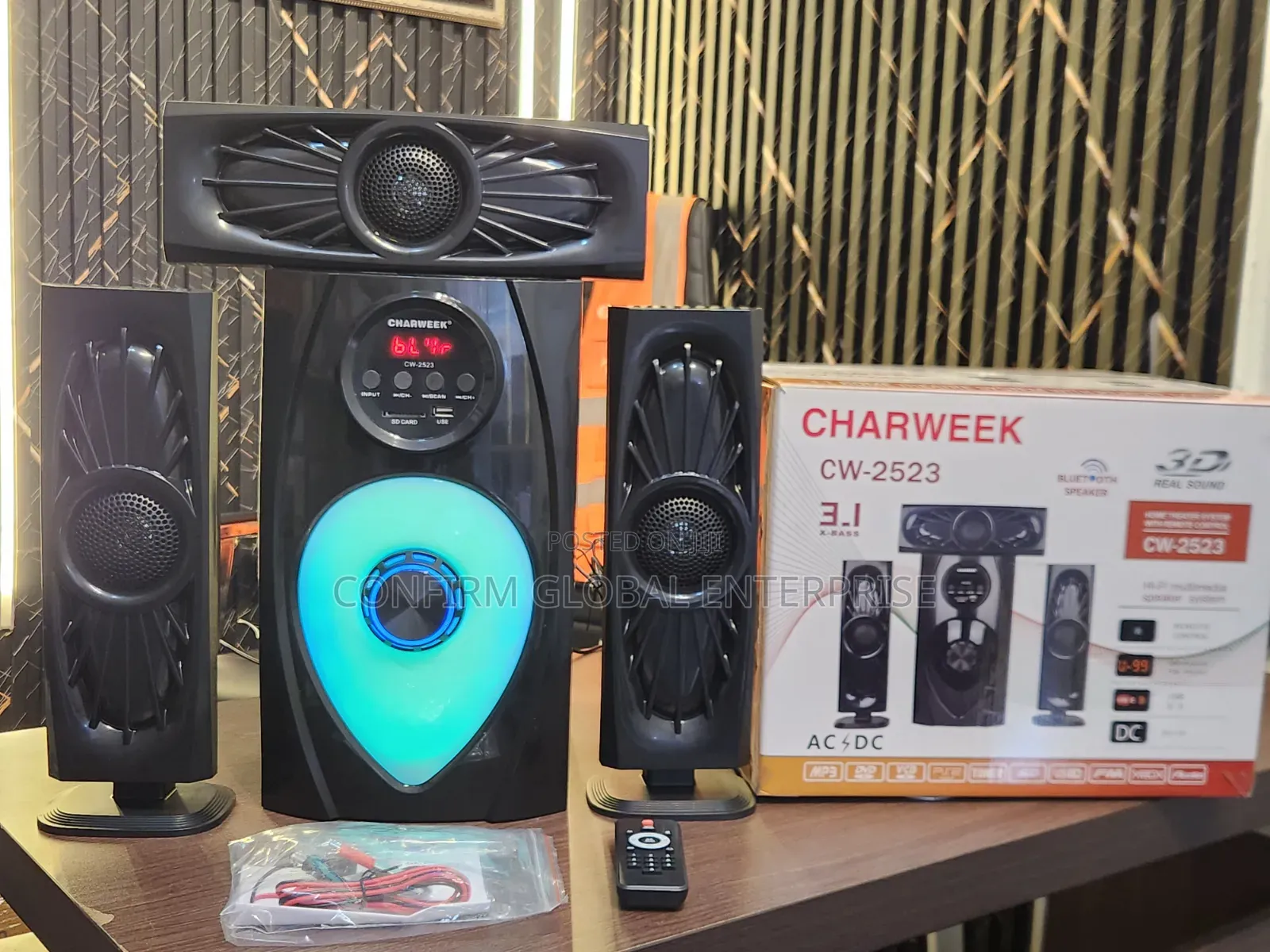 Charweek 3.1 Multimedia Home Theater System