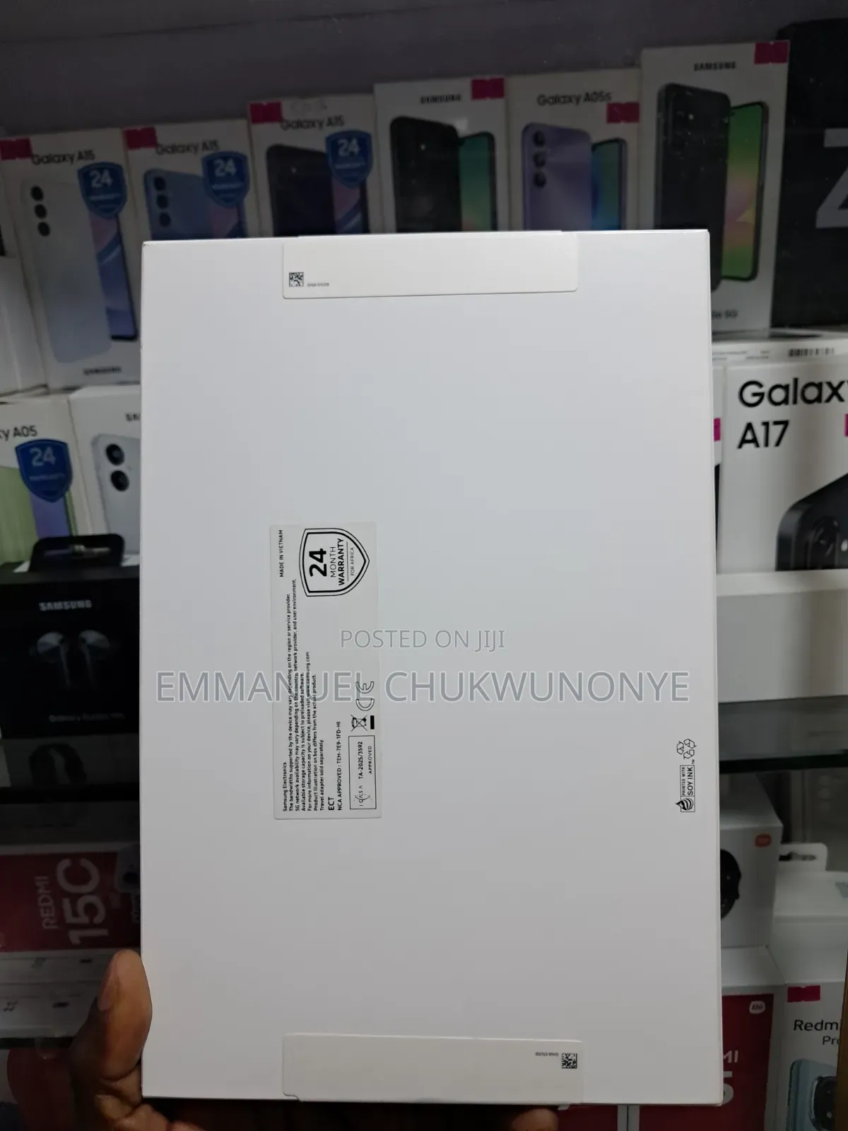 New Samsung Galaxy Tab A11+ 256 GB Black