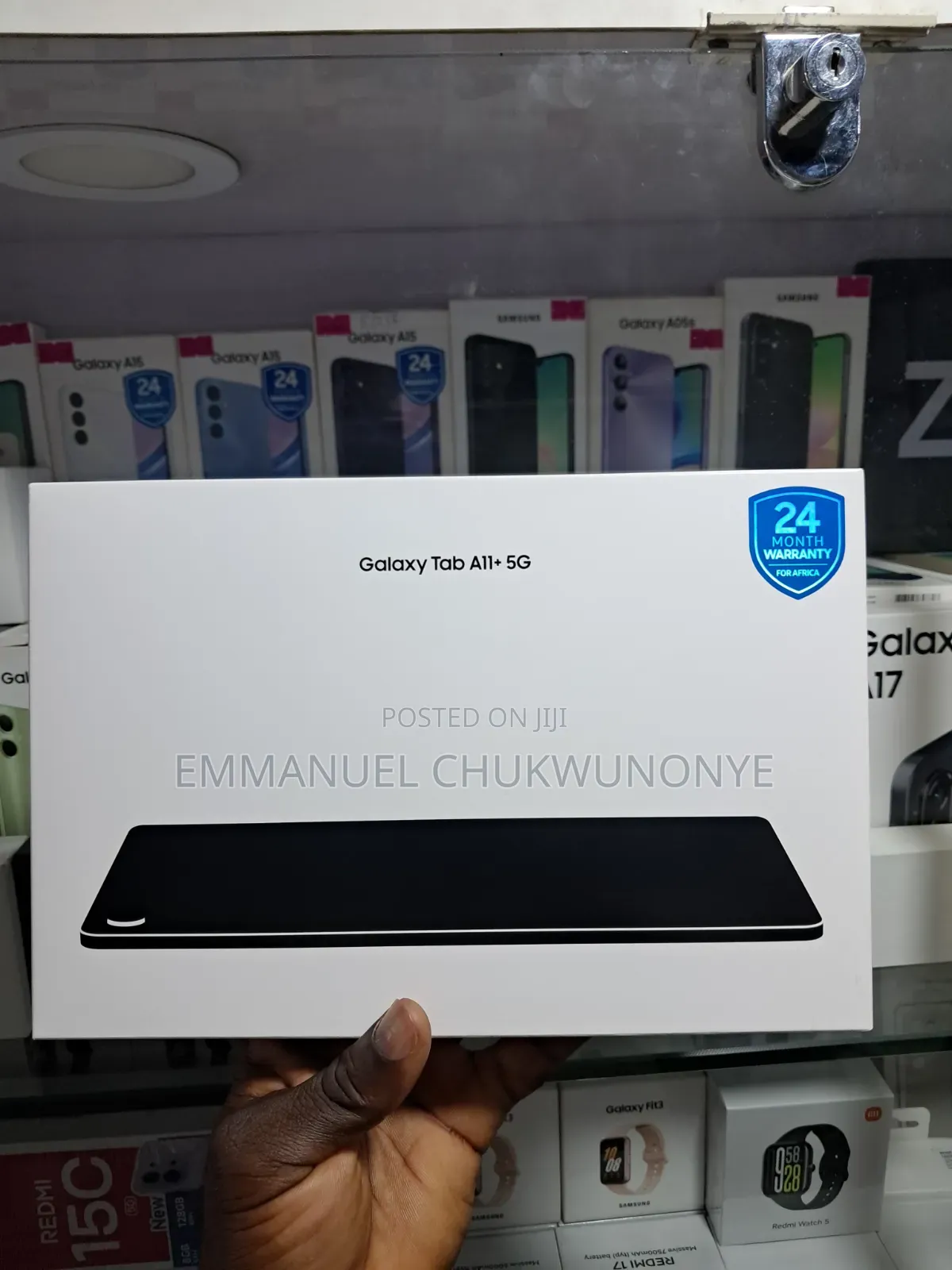 New Samsung Galaxy Tab A11+ 128 GB Black