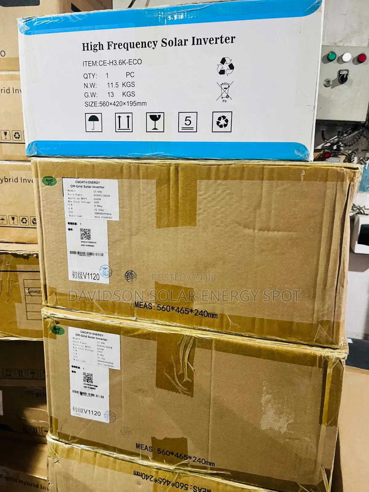 6kva Cworth Solar Inverter Hybrid