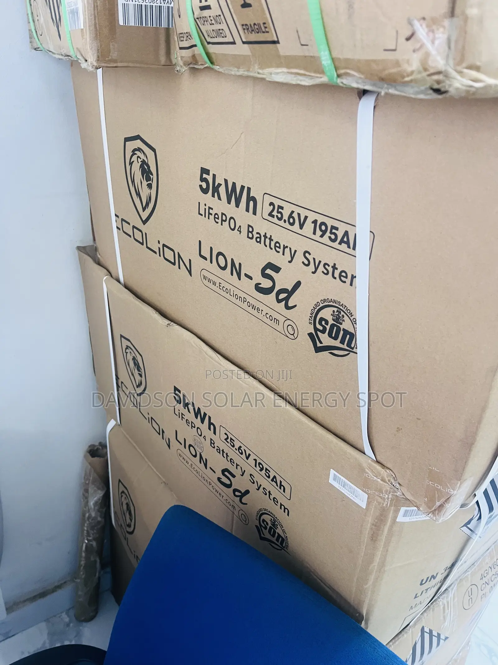 5kwh 24v Ecolion Solar Lithium Ion Battery