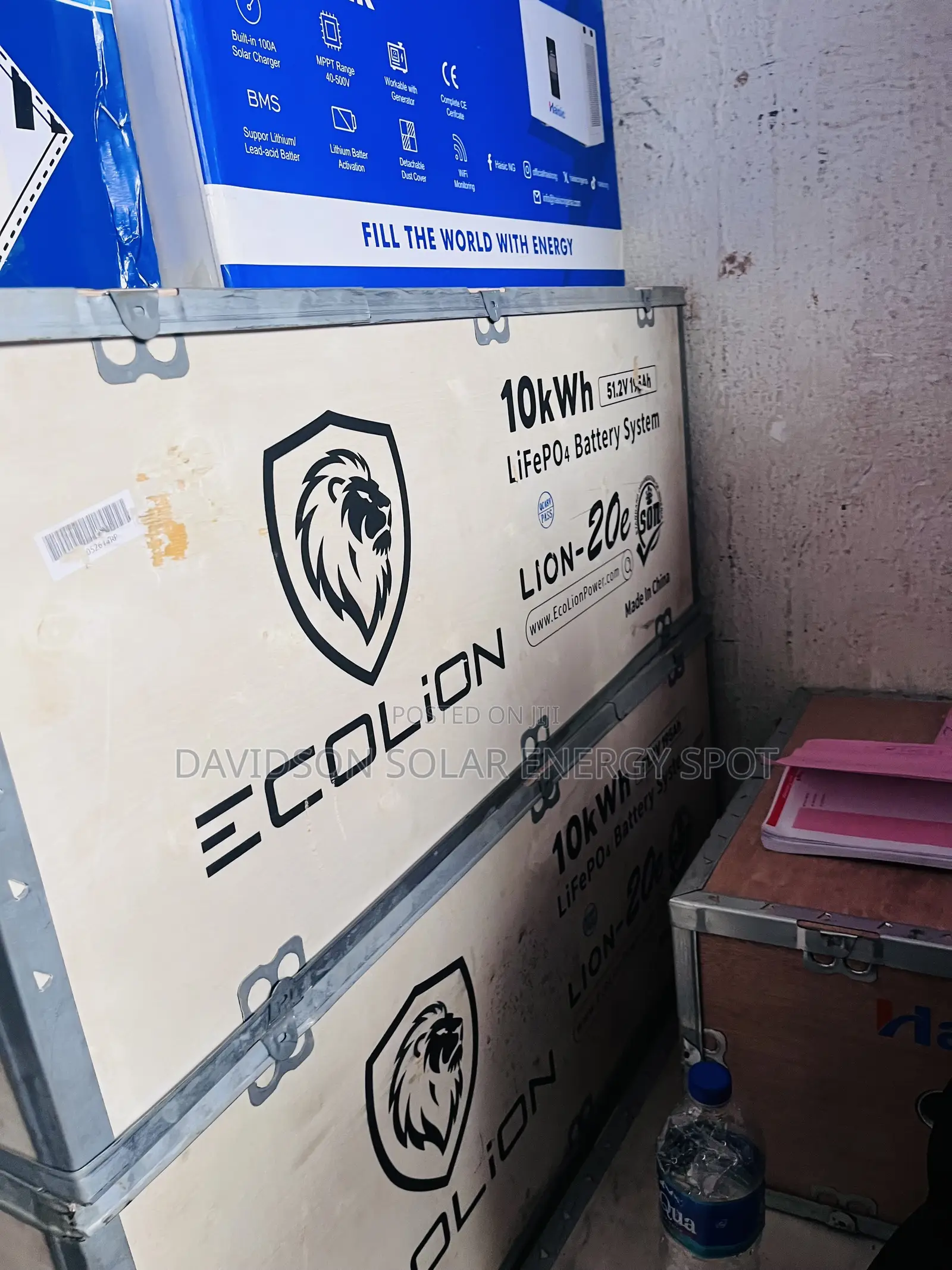 10kwh 48v Ecolion Solar Lithium Ion Battery