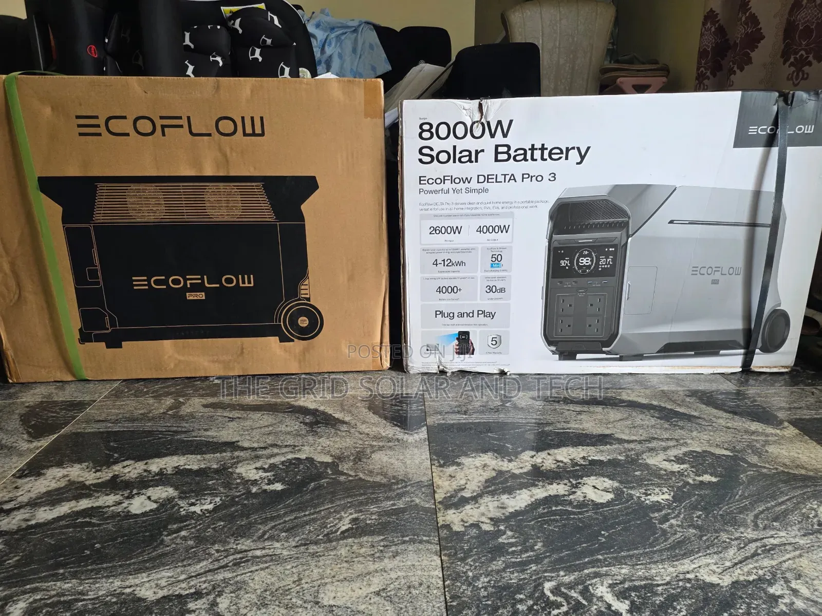 EcoFlow DELTA Pro 3600W | 7200W Surge | 3.6kWh Portable Power Station