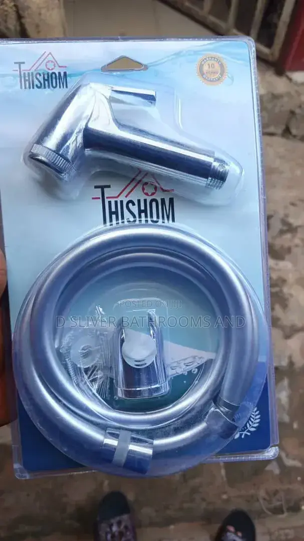 High Pressure Toilet Bidet Sprayer Set, Wall Holder