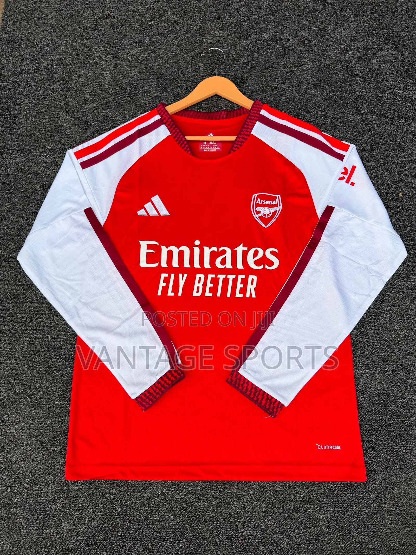 Arsenal Home Long Sleeve Jersey 2026/27 – Fan & Player Version