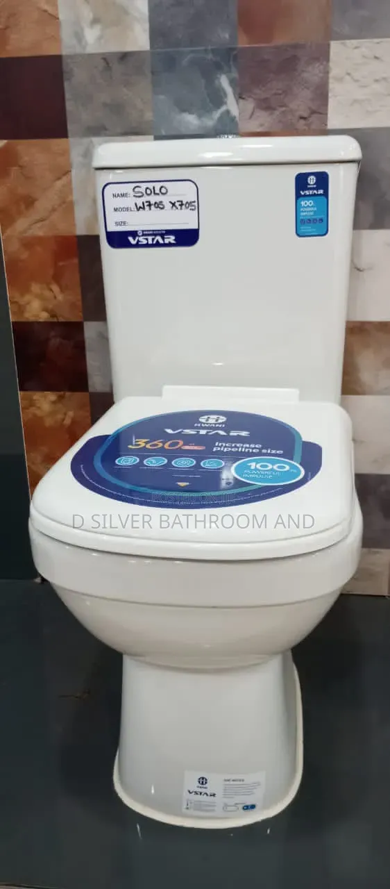 Original Vstar Solo Complete Toilet Set - Model W705 X705