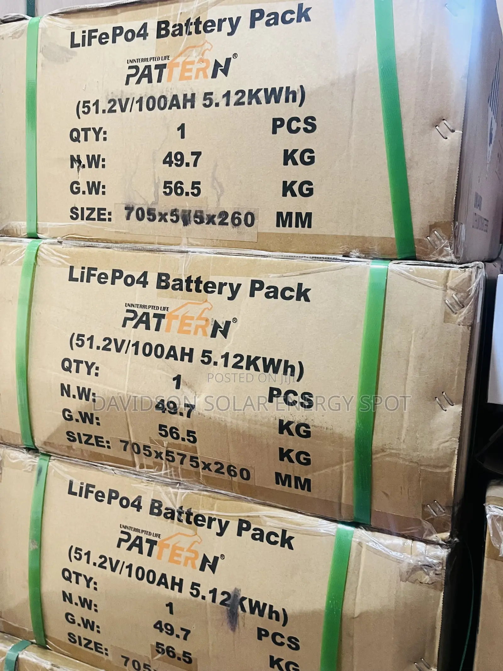 5kwh 48v Pattern Solar Lithium Ion Battery