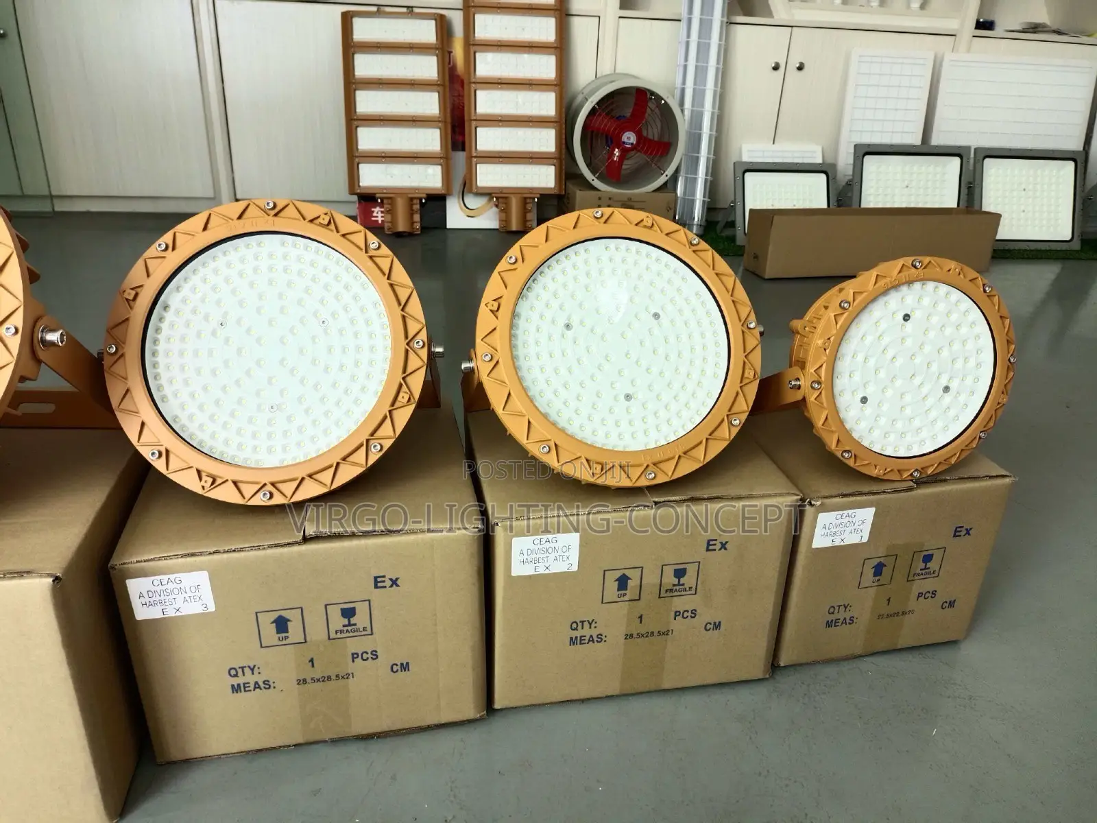 200w LED Explosion-Proof Industrial High-Bay Light