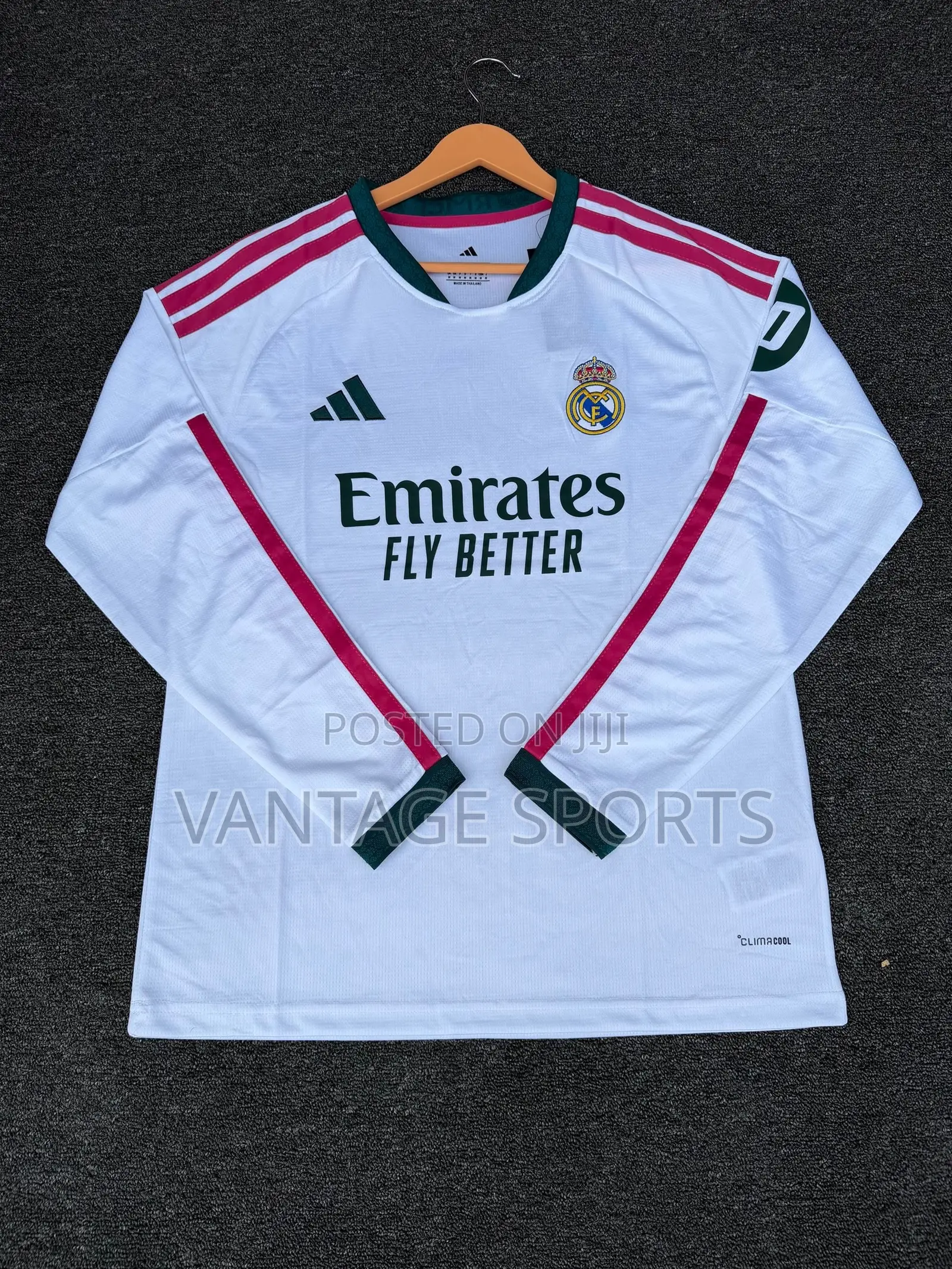 Real Madrid Home Long Sleeve Jersey 2026/27 – Fan & Player Version