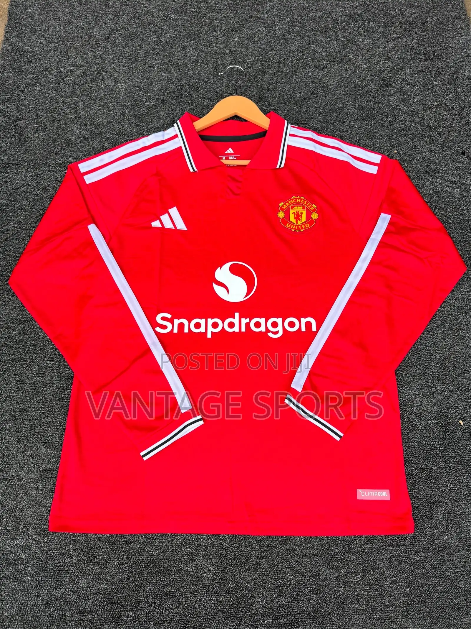 Manchester United Home Long Sleeve Jersey 26/27 –Fan & Player Version