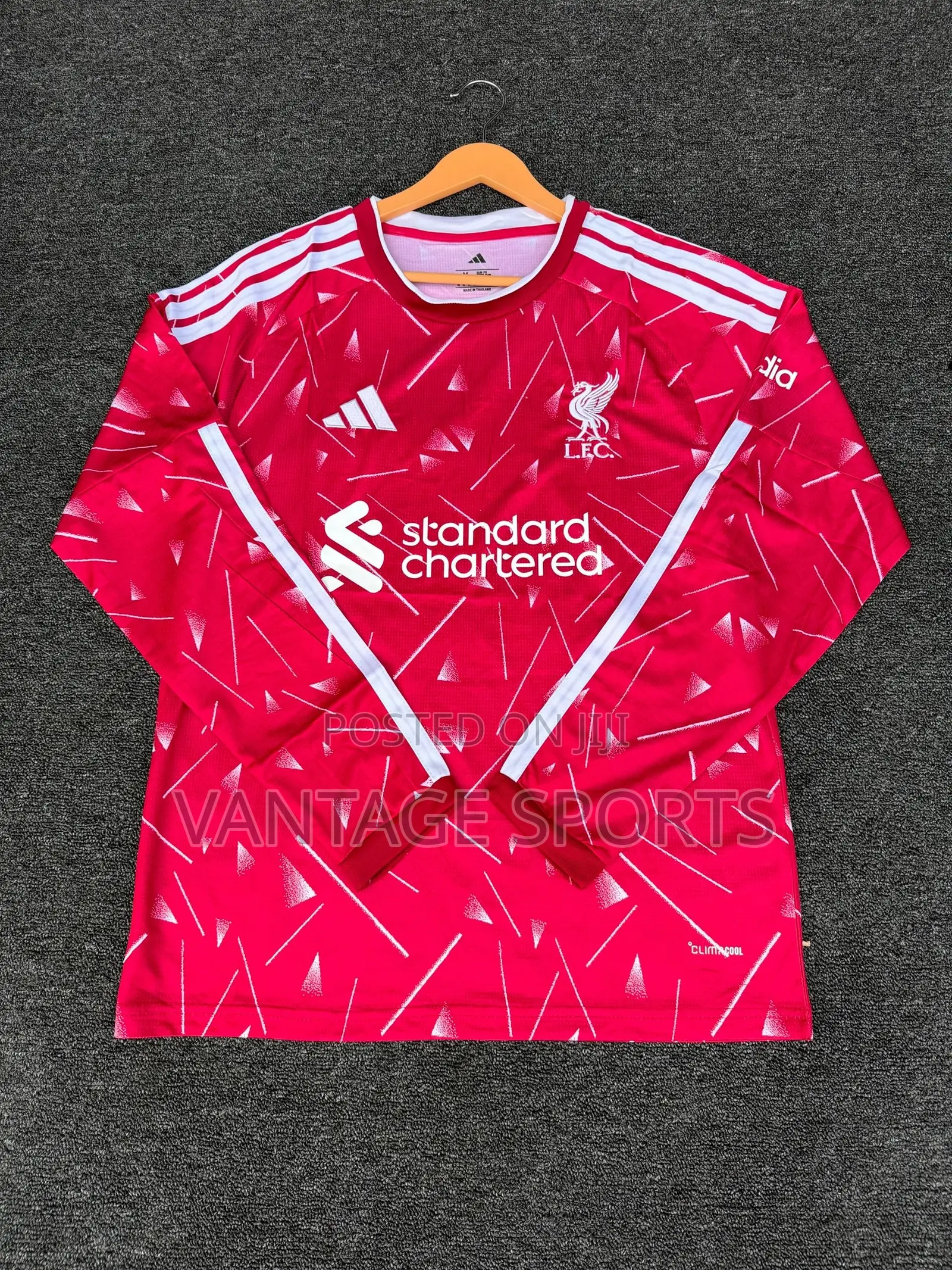 Liverpool Home Long Sleeve Jersey 2026/27 – Fan & Player Version