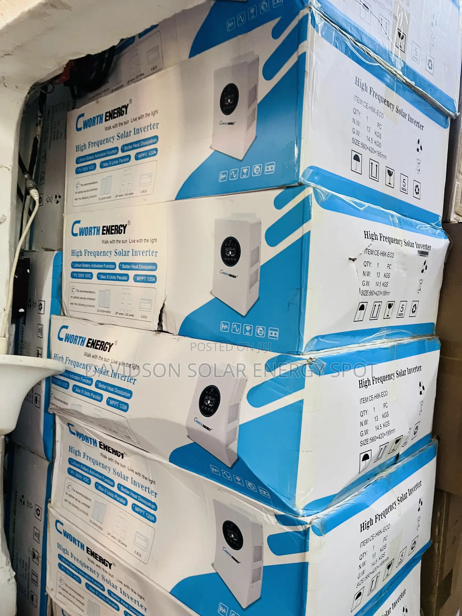 6kva 48v Cworth Solar Lithium Ion Battery