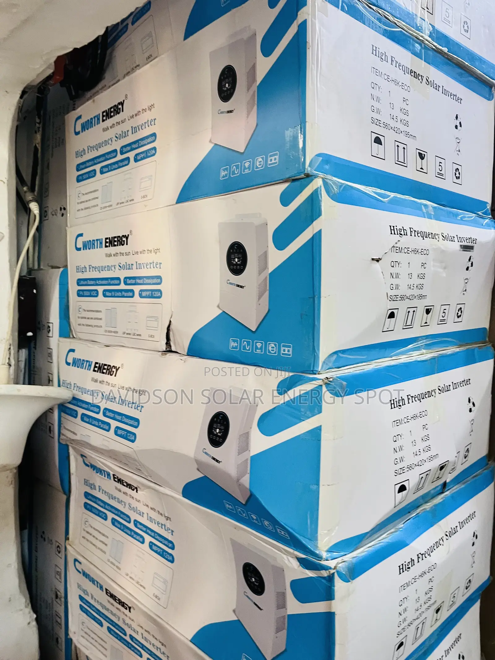 6kva 48v Cworth Solar Lithium Ion Battery